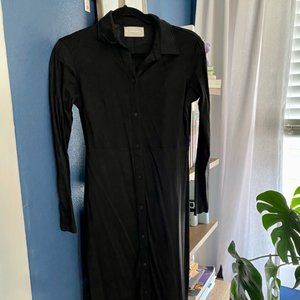 EVERLANE LUXE COTTON SHIRT DRESS S